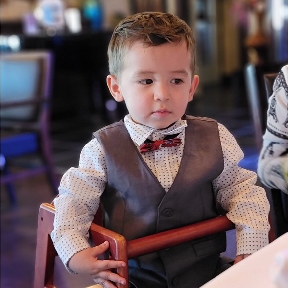 Trauser and vest set for boys - Picture 7 of 7